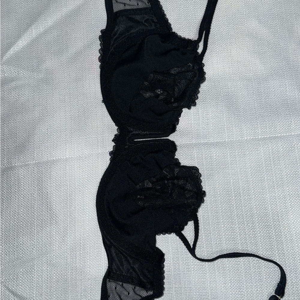 Auden black sexy lace bra